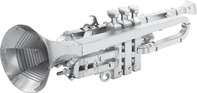 METAL EARTH  3D puzzle Trumpeta