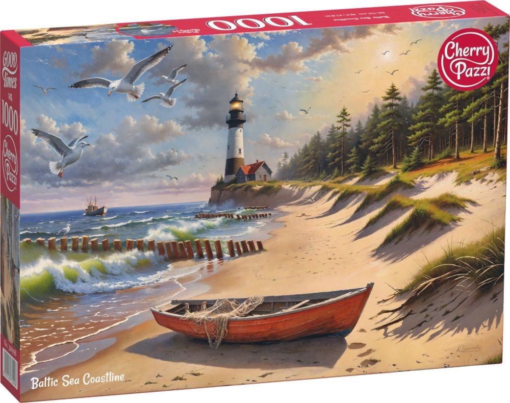 Puzzle Baltské pobřeží 1000 dílků
