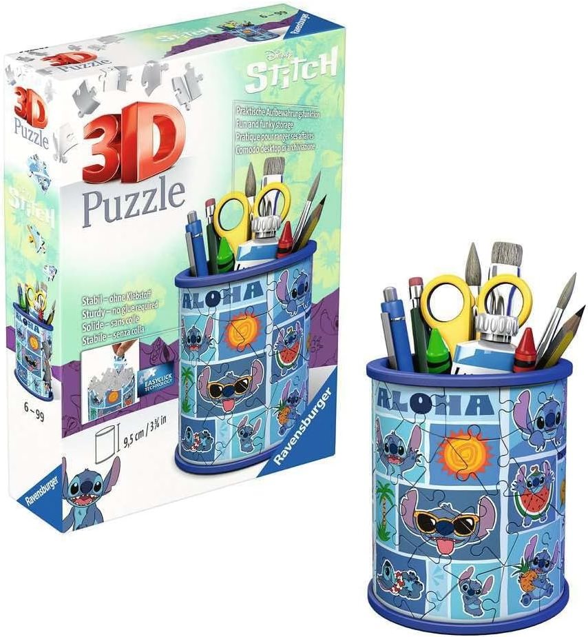 Ravensburger  3D puzzle stojan na tužky Stitch 57 dílků