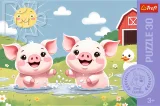 Puzzle pro děti Trefl 30 dílků Šťastný život na venkově