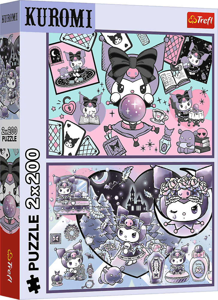Puzzle pro děti Trefl 2x200 dílků Lumpárny Kuromi 2v1