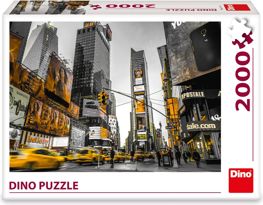 Puzzle Dino 2000 dílků Times Square