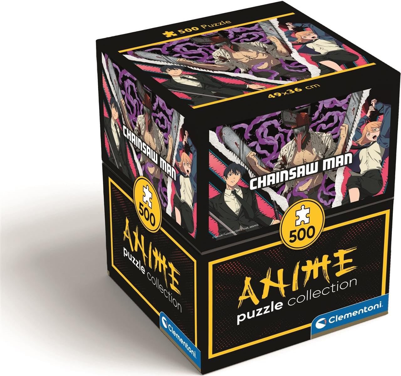 Puzzle CLEMENTONI Anime Chainsaw Man 500 dílků