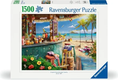Puzzle Ravensburger 1500 dílků Plážový bar Breezes
