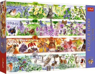 Puzzle Trefl 1000 dílků Čtyři roční období
