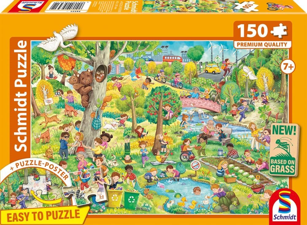 Puzzle Šťastná Planeta 150 dílků