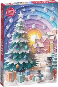 Puzzle Cherry Pazzi 500 dílků Zimní přání