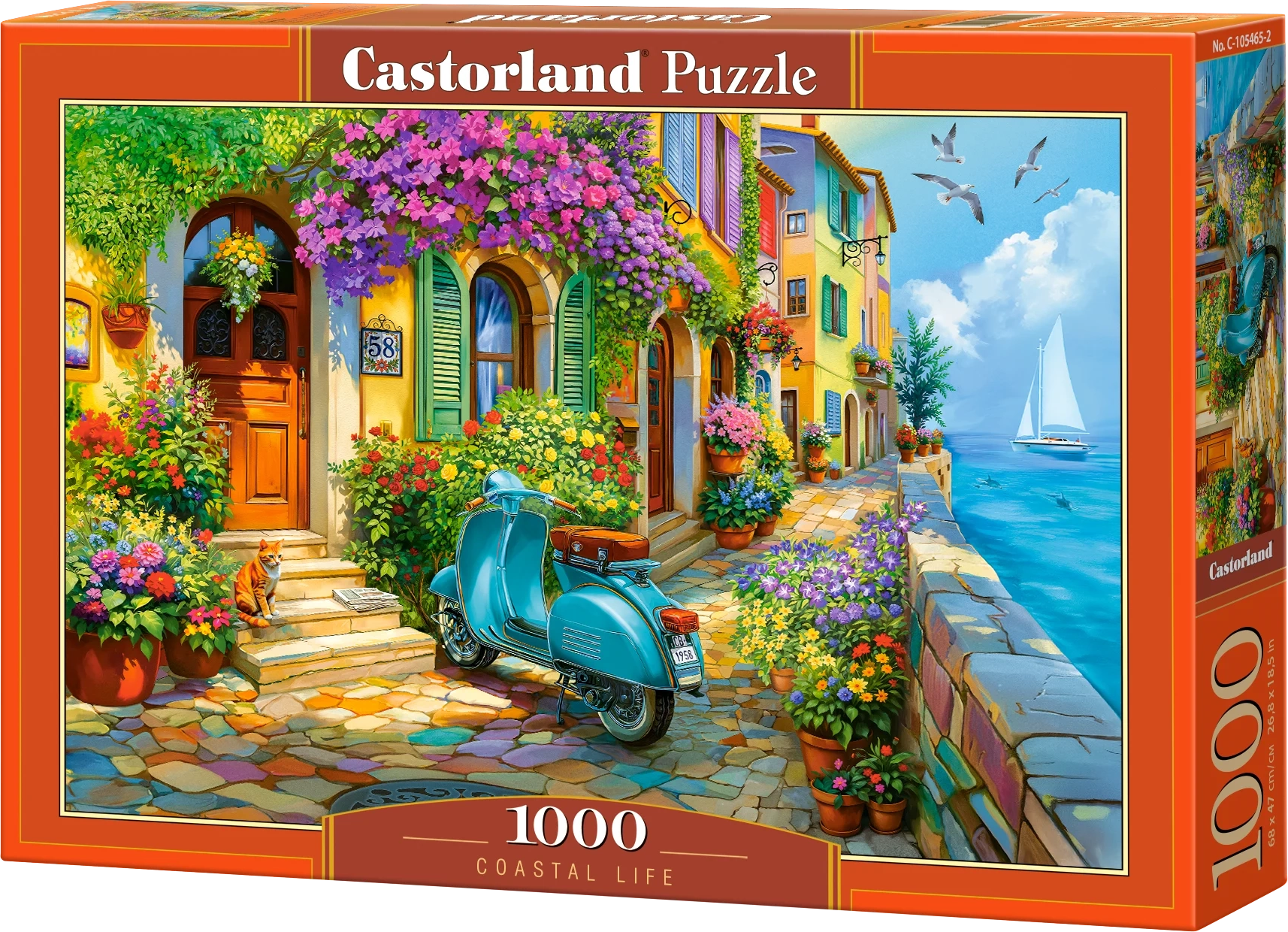 Castorland puzzle Pobřežní život 1000 dílků