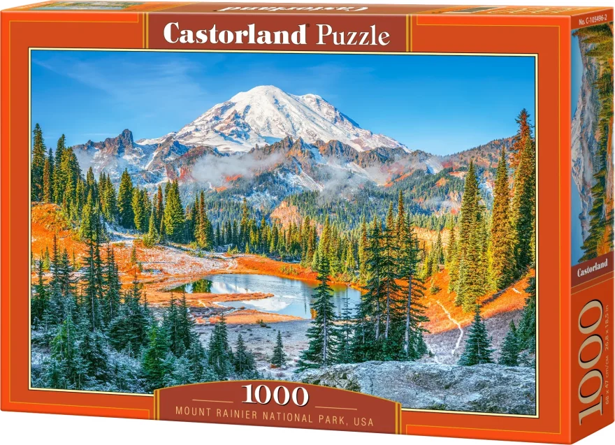 Puzzle Castorland 1000 dílků Národní park Mount Rainier, USA