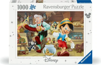 Puzzle Ravensburger 1000 dílků Disney Pinokio (1940)