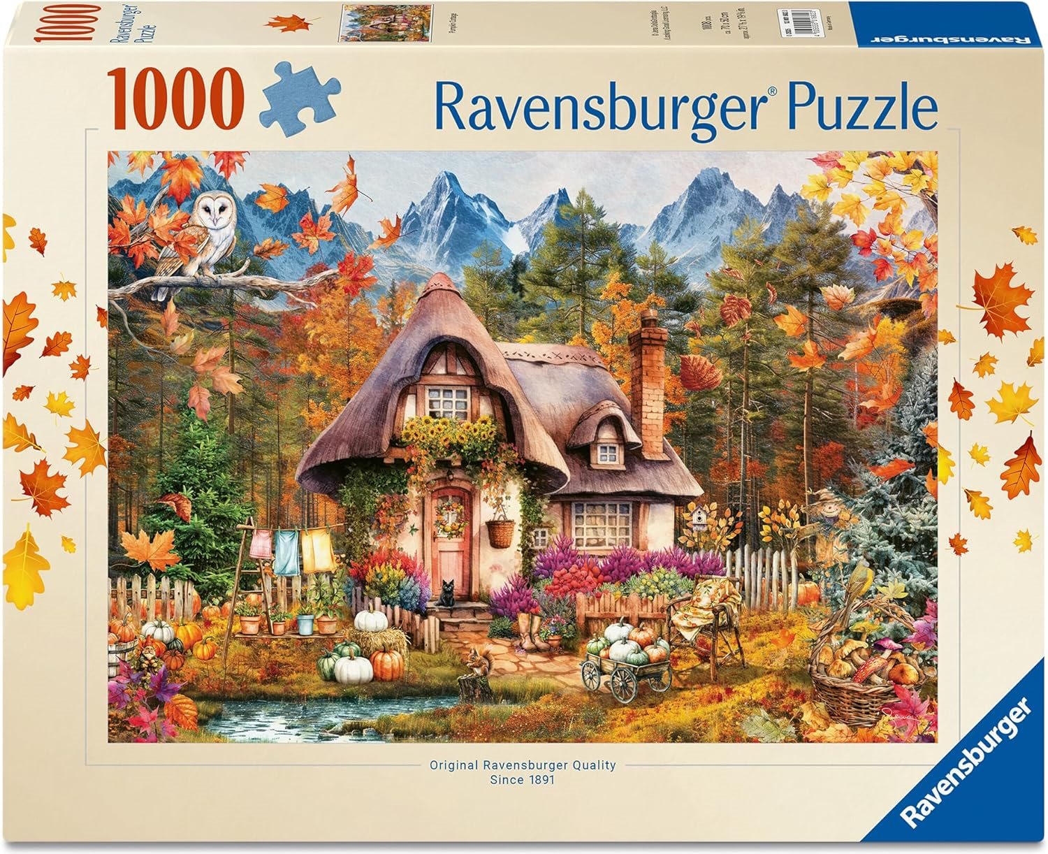 Ravensburger puzzle Dýňová chaloupka 1000 dílků