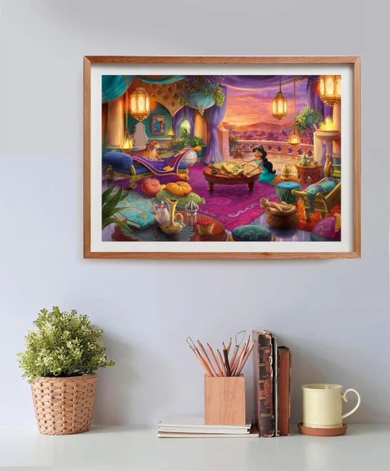 Puzzle Clementoni 500 dílků Disney princezny - Na věky: Jasmína