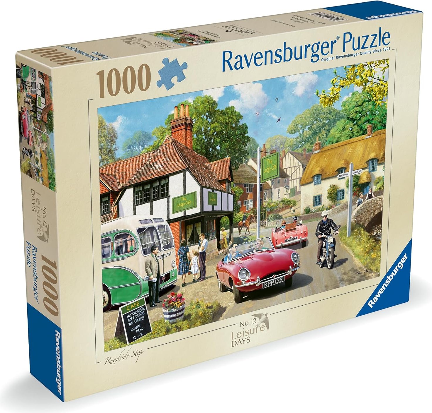 Ravensburger puzzle Na cestách 1000 dílků