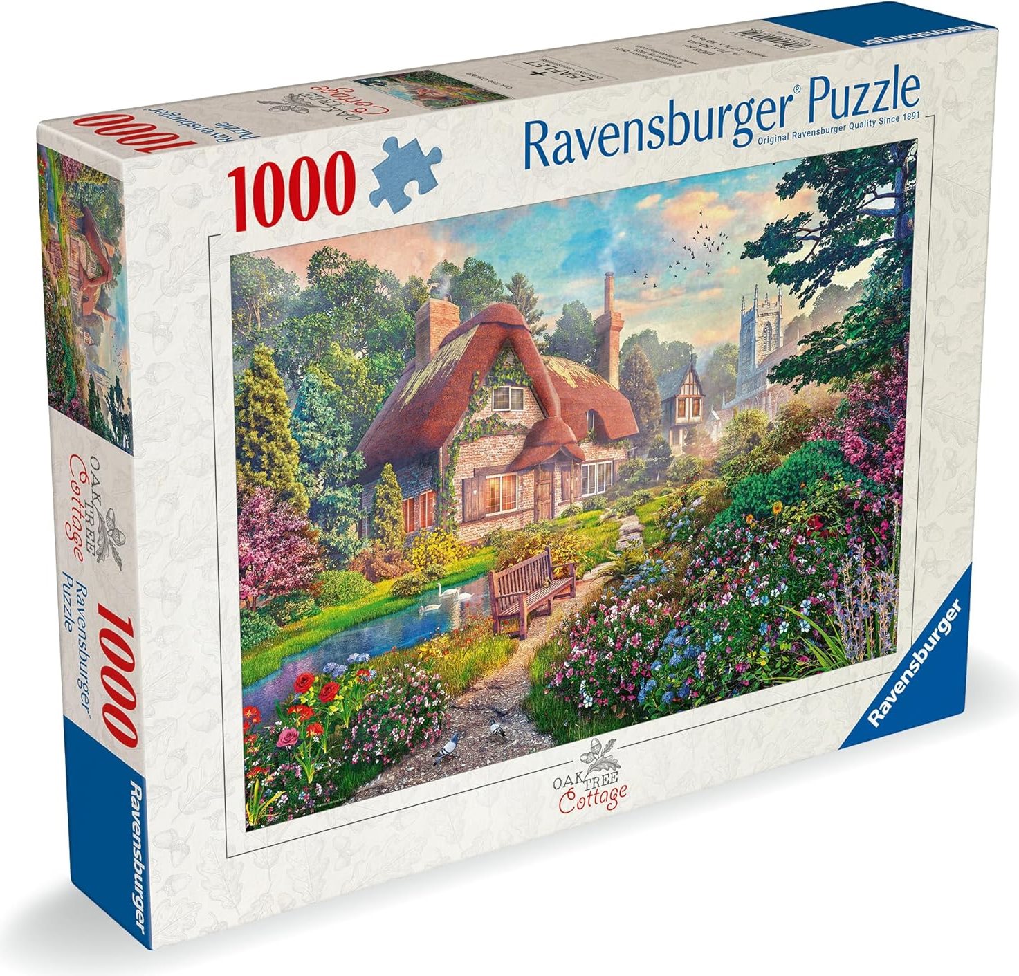 Ravensburger puzzle ráj v srdci přírody 1000 dílků