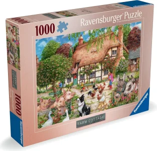Puzzle Ravensburger 1000 dílků Farmářská chalupa