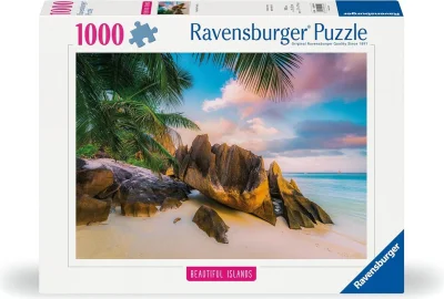 Puzzle Ravensburger 1000 dílků Nádherné ostrovy: Seychely
