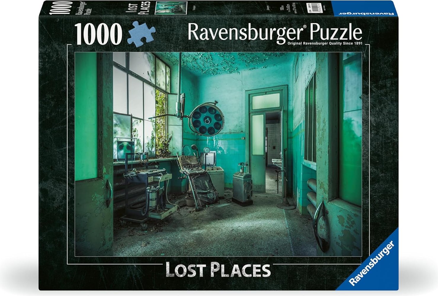 Puzzle Ravensburger 1000 dílků Ztracená místa: Blázinec