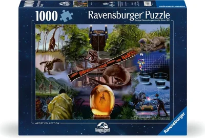 Puzzle Ravensburger 1000 dílků Jurský park