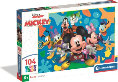 Puzzle pro děti Clementoni 104 dílků Mickey a přátelé