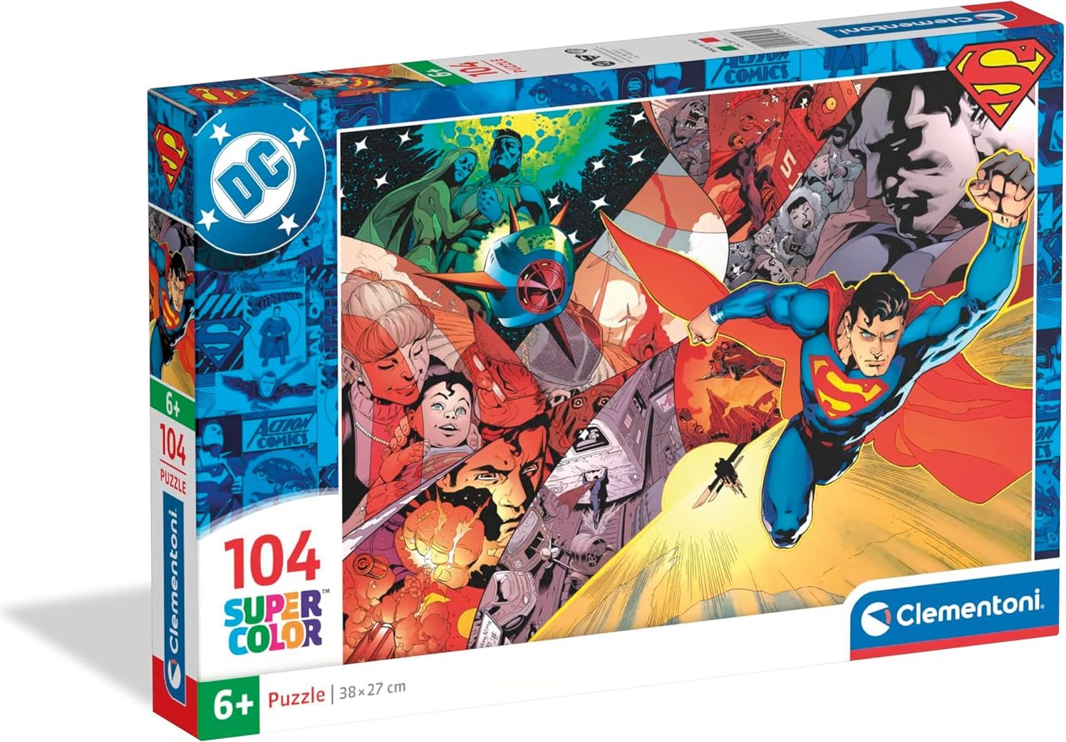 Puzzle 104 SUPERMAN pro děti