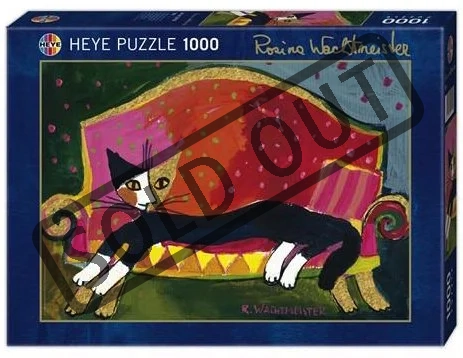 HEYE Metalické puzzle Pohovka 1000 dílků