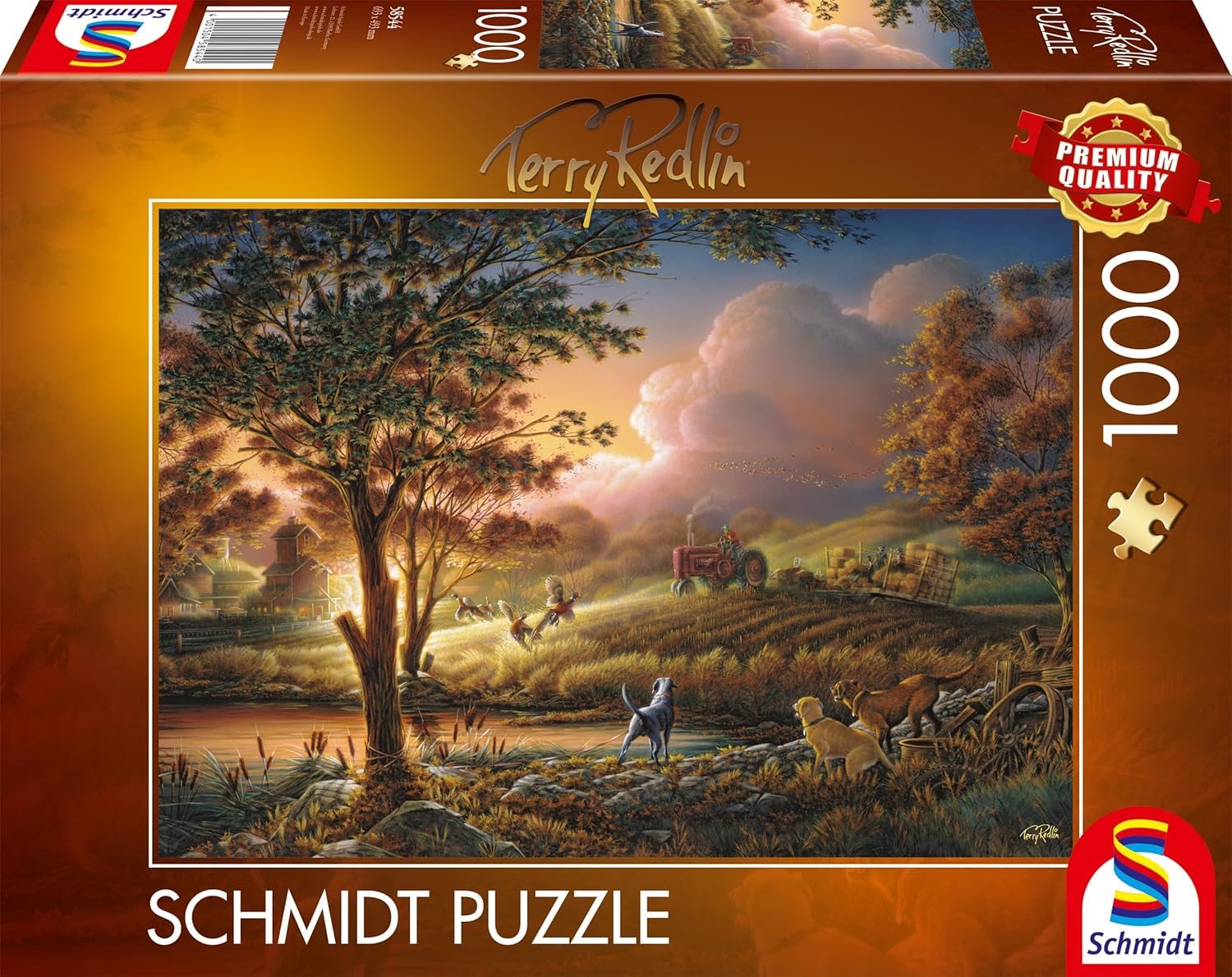 Puzzle Schmidt 1000 dílků Sklizeň v záři slunce