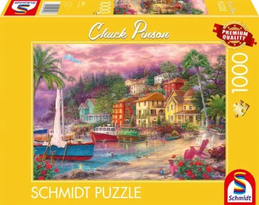Puzzle Schmidt 1000 dílků Půvab pobřeží