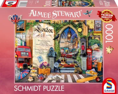 Puzzle Schmidt 1000 dílků Vzpomínky na Londýn