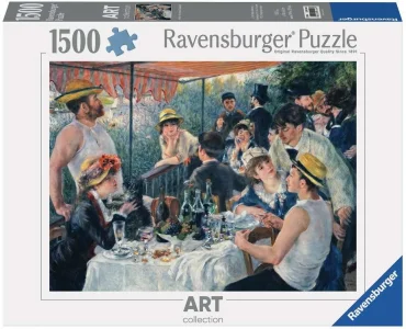 Puzzle Ravensburger 1500 dílků Art Collection: Snídaně veslařů