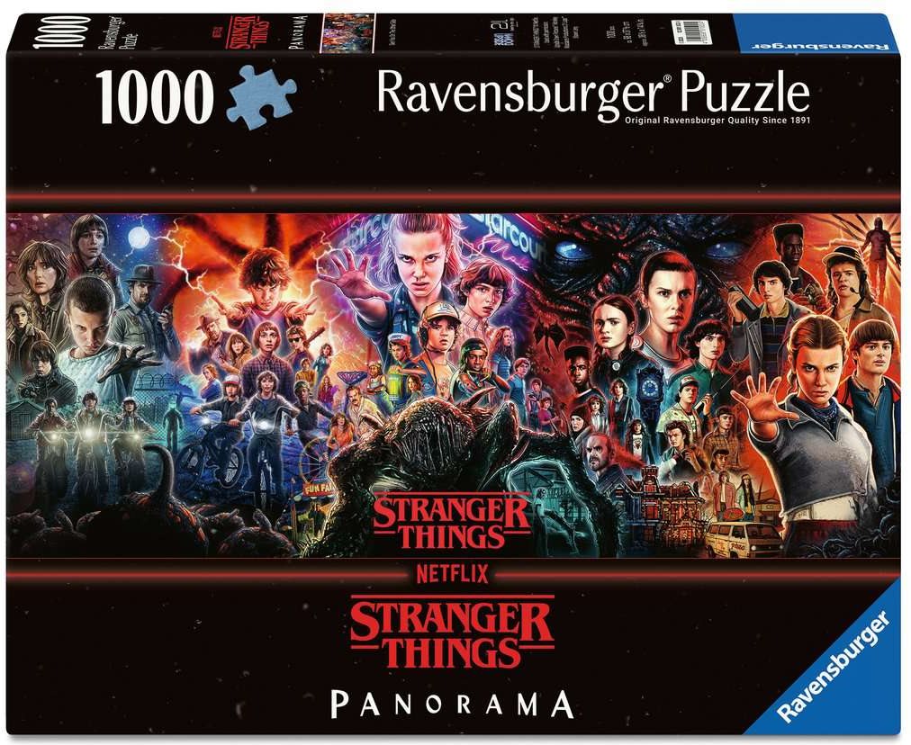 Panoramatické puzzle Stranger Things 1000 dílků RAVENSBURGER