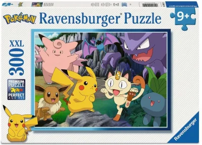 Puzzle pro děti Ravensburger 300 dílků XXL Chyť Pokémona!