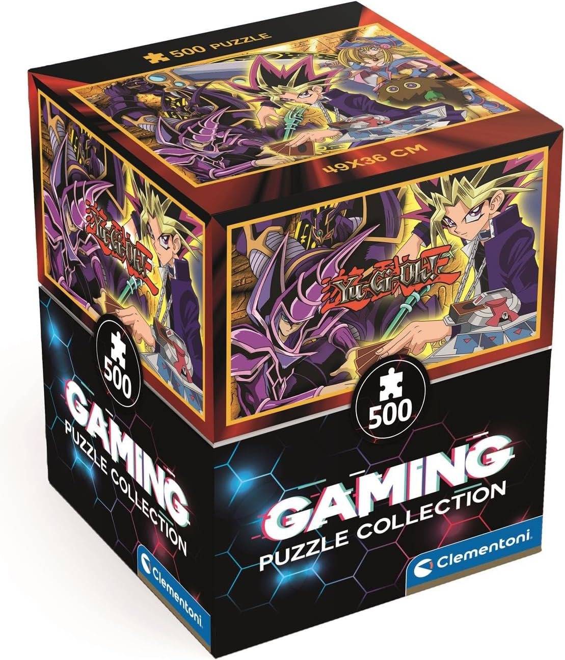 Puzzle CLEMENTONI Gaming Collection: Anime Yu‑Gi‑Oh! 500 dílků