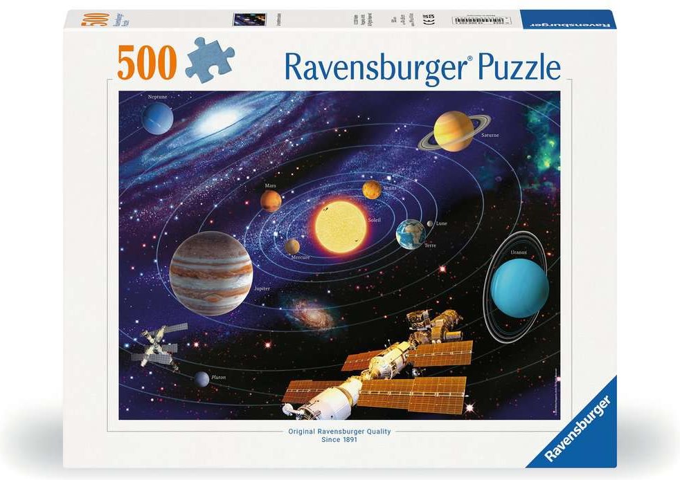Puzzle Ravensburger 500 dílků Planetární soustava