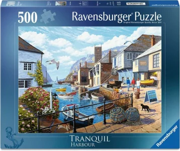 Puzzle Ravensburger 500 dílků Klidný přístav