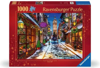 Puzzle Ravensburger 1000 dílků Vánoční čas