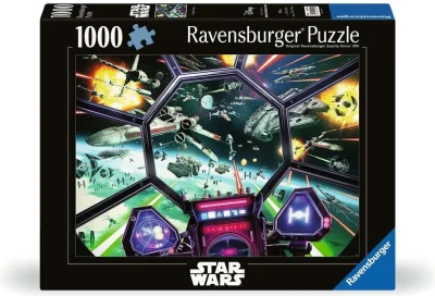 Puzzle Ravensburger 1000 dílků Star Wars: TIE Fighter Kokpit