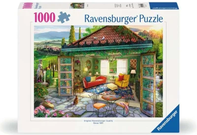Puzzle Ravensburger 1000 dílků Toskánská oáza