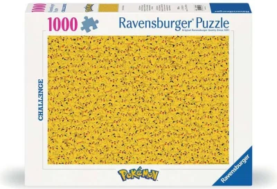 Puzzle Ravensburger 1000 dílků Challenge: Pokémon Pikachu