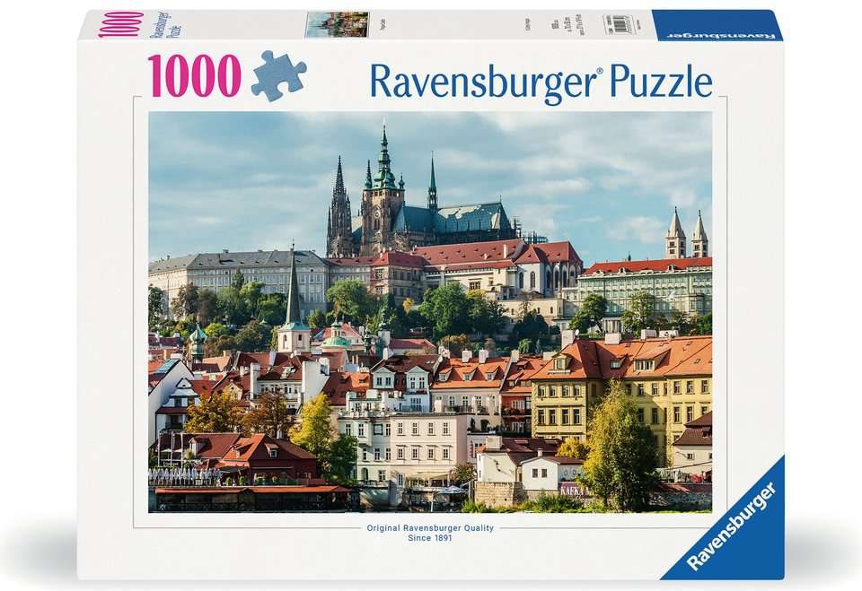 Puzzle Ravensburger 1000 dílků Pražský hrad