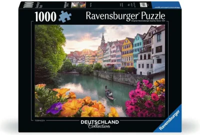 Puzzle Ravensburger 1000 dílků Výlet do Tübingenu