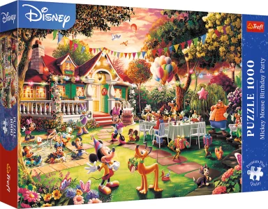 Puzzle Trefl 1000 dílků Narozeninová oslava Mickey Mouse