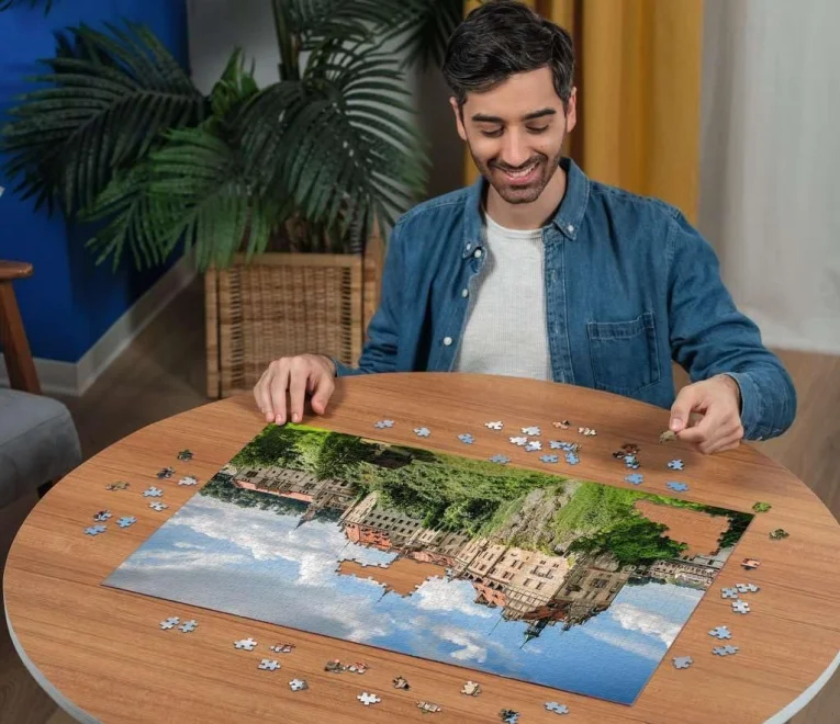 Puzzle Ravensburger 1000 dílků Krásné hrady a zámky: Zámek Sigmaringen