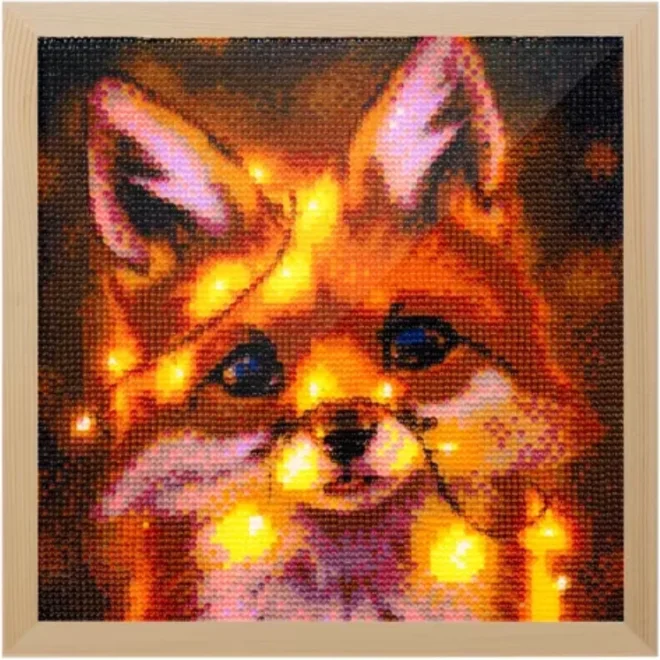 Malatec  Dřevěný rámeček na diamantové malování 25x25cm