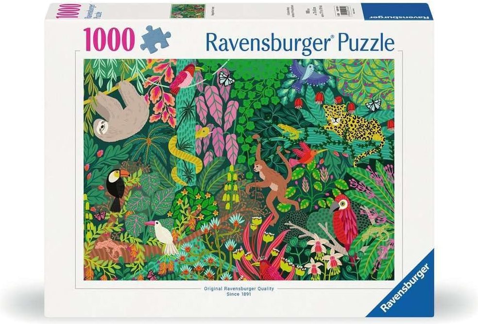 RAVENSBURGER Kouzelný deštný prales 1000 dílků