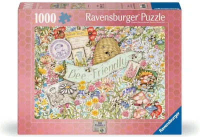 Puzzle Ravensburger 1000 dílků Přátelský k včelám