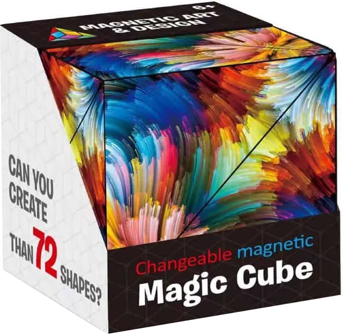 Magnetická kostka Magic Cube Barevná exploze