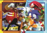 Puzzle pro děti Clementoni 180 dílků SUPER Ježek Sonic: Souboj s Dr. Eggmanem