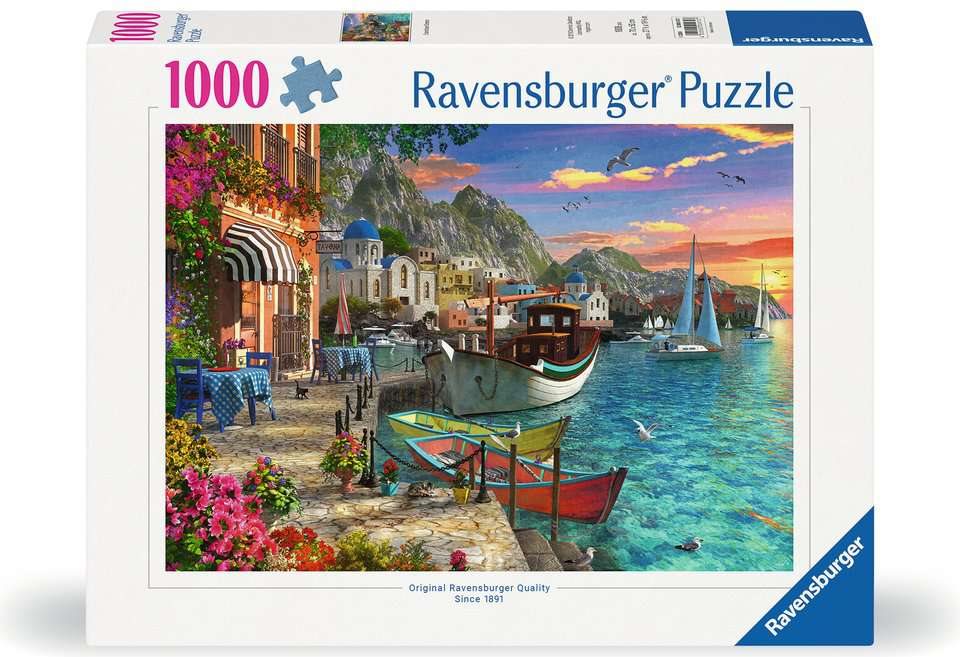 Puzzle Ravensburger 1000 dílků Grandiózní Řecko