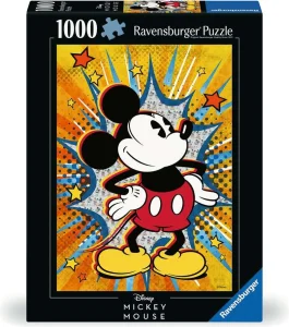 Puzzle Ravensburger 1000 dílků Retro Mickey