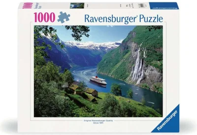 Puzzle Ravensburger 1000 dílků Norský fjord